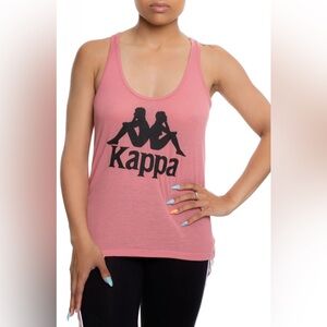 NWT Kappa Logo Tank Top Mauve Pink